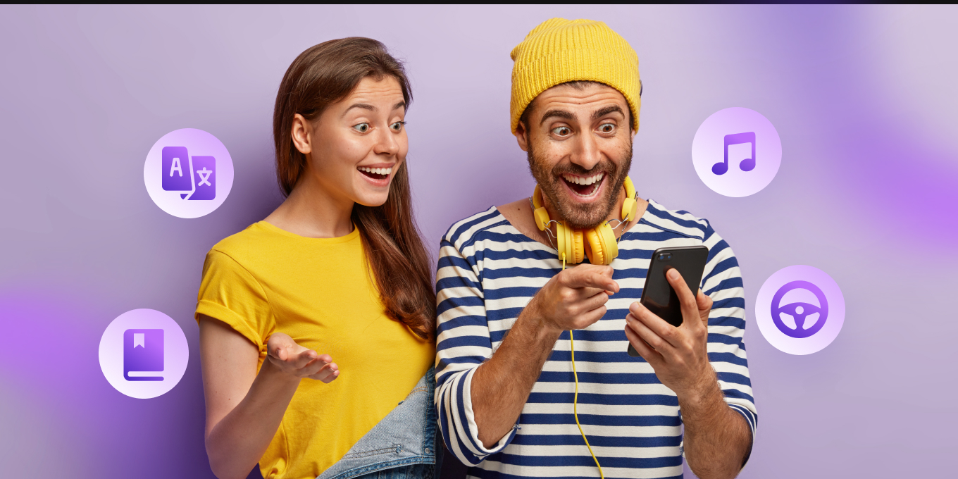 Person interacting with iPhone